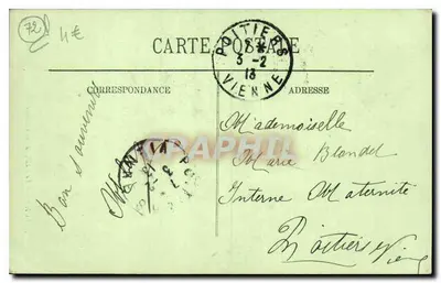 La Flèche — Zamek Carmelitów — LL — Rewers