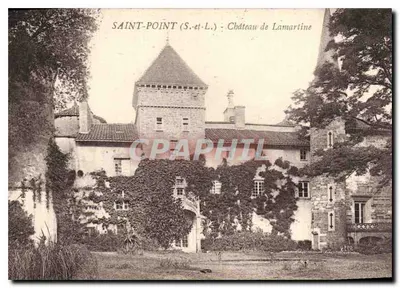Saint-Point (S.-et-L.) - Castelo de Lamartine