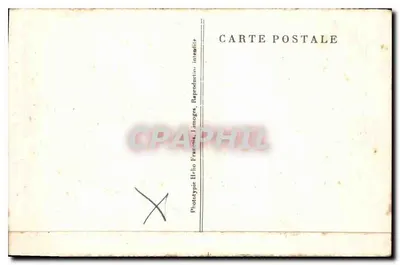 Jaskinia Padirac (Lot) — Wejście do Jeziora Deszczu — Fototypia Hélio France — Rewers