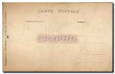 CARTE PHOTO Kobieta i młody mężczyzna — Rewers