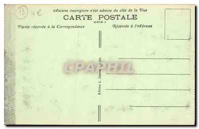Les Baux — A Lanterna dos Mortos — Edição L. Danel — Verso