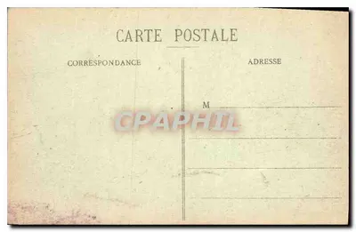 De Slag bij VERDUN — Het Ravijn van de Goullette en de Berg van het Pâlère — Foto Verdun — Achterkant