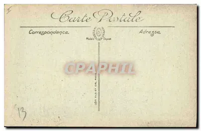 Arles — Wnętrze Kościoła św. Trofimego — Fonts Baptystyczne — S. Lévy & Cie, Paryż — Rewers
