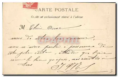 Arles: Wejście do Kościoła św. Trofimego — L.B. Paris-Marseille, nr 59 — Rewers