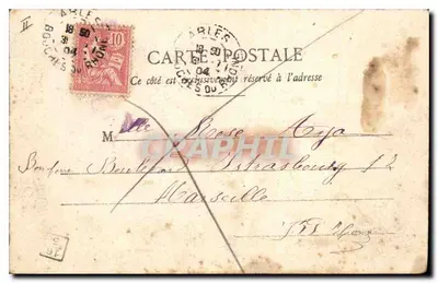 Les Alliscamps, Capela da Torre — Arles — Editor Giletta, n° 2019 — Verso