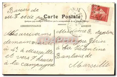 Arles — O Claustro. Capela dos Chancings — Editor da República Francesa, n° 46 — Verso