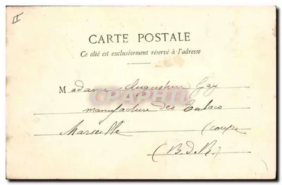 Arles - Les Alyscamps - Bazylika św. Honorata — Fot. J. Blanchin, Tarascon — Rewers