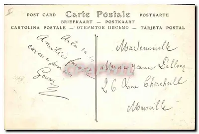Arles — Arlésiennes w Aliscampach. Aleja Grobów — ND Fot. nr 204 — Rewers