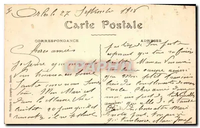 Arles — Wnętrze Teatru Rzymskiego — Wydawnictwo Laprade, nr 13 — Rewers