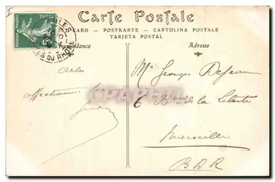 Arles — Muzeum Lapidaire, Grobowiec Noczy Zwiastowania — ND Fot. — Rewers