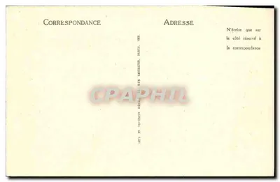 Abadía de San Wandrille — Escalera de Luis XV — LL — Reverso