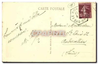 Hohwald — Las — BRAUN & Cie, Lembach (Haut-Rhin) n°161 — Rewers