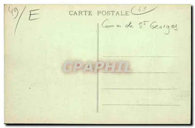 Les Gardes (M. et L.) — Façada Transeptu i Ulica Kościoła — L. Héon, fot., Choisy — Rewers