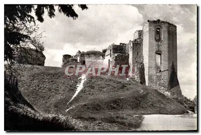 Château de Beaufort-en-Vallée — ruines — éditeur inconnu, n° de série non visible