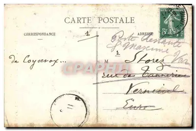 Saint-Georges-sur-Loire — Tombeau dans le Château de Serrant — L. V., phot. — Verso