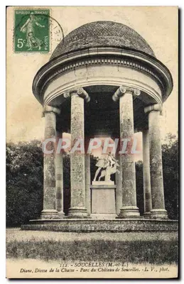 Diana, Göttin der Jagd - Park des Schlosses Soucelles - Soucelles (M.-et-L.)