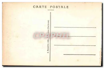 Wąwóz Chamonix widziany z Mont Lachat — Kolej Mont Blanc — n°11 — J. Renoublot, Annemasse (Haute-Savoie) — Rewers