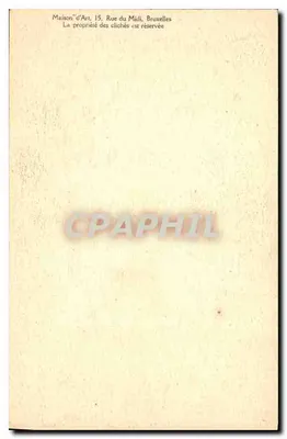Wenus z Milo — Rzeźba — Maison d'Art, Bruksela, n° 417 — Rewers