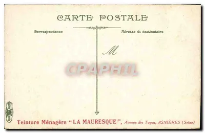 De Avond — Uitzicht op molen en boot — Graphil, n° 5742 — Achterkant
