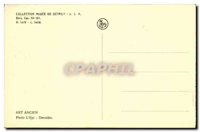 Taniec żony — reprodukcja obrazu Pierre Breugel — wydane przez L'Epi — Rewers