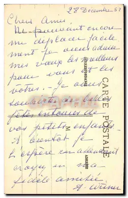 Os Discípulos de Emaús — Rembrandt van Rijn — J.-E. Bulloc, edição n°100 — Verso