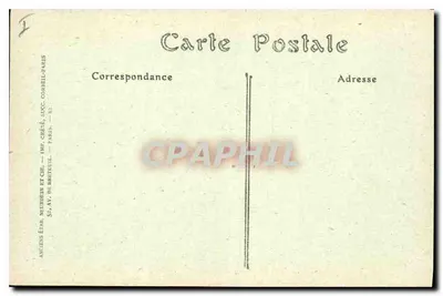 Tanlay — O Castelo, lado da Pequena Lagoa — NDH — Verso