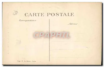 Aigues-Mortes — Porta de Montpellier — Editor E. Le Deley, n° 2103 — Verso