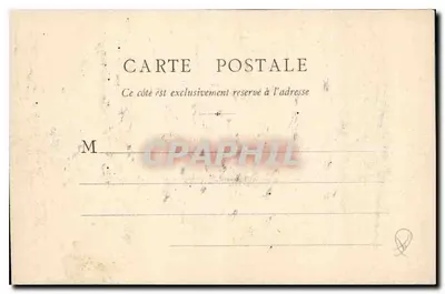 Aigues-Mortes — Torre de Constance, O Farol de Carlos Magno — série 180 — Verso