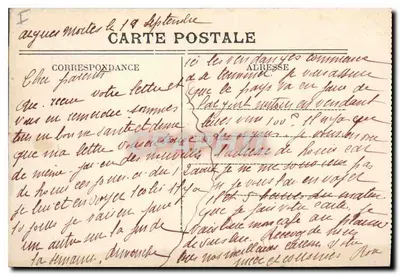 Aigues-Mortes — Torre de Constança e o cais — Mézy V. — Verso
