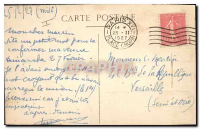 AIGUES-MORTES — Vista geral — Cliché da Compagnie Aérienne Française — Verso