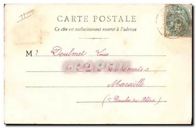 AIGUES-MORTES — コンスタンスの塔 — B. F. CHALON-SAONE n°176 — 裏面