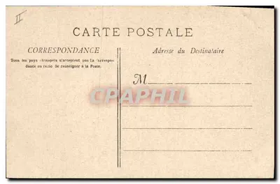 Aigues-Mortes - Os Muros (Lado Norte) — Fototipia E. Lacour, Marselha, n° 3033 — Verso