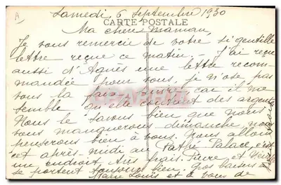 Aigues-Mortes — Vista geral — Chloé da Compagnie Aérienne Française — Verso