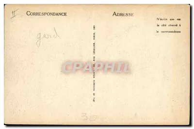 Aigues-Mortes — Kapel van de Grijze Penitenten — ND — Achterkant