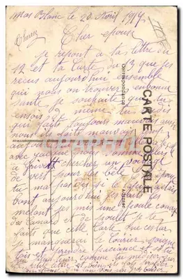 SAINT-RÉMY-de-PROVENCE — Perystyl kościoła św. Martyna i Bulwar Gare — Stuletnie ormeaux graniczące z drogą, której posadzka sięga 1648 roku — Rewers