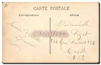 Saint-Rémy - A Igreja — Photo-ateliers Baudouin - Vincent, Marselha — Verso