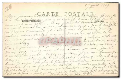 Wejście do kalanki Port-Miou (Cassis) — widok panoramiczny — P. Ruay, wyd. Marsylia — Rewers