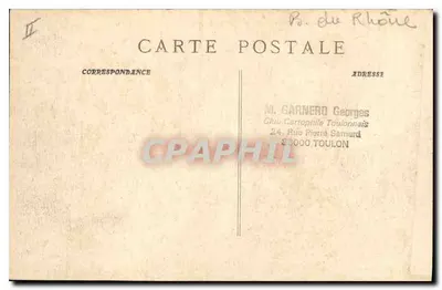Wejście do kalanki Port-Miou (Cassis) — kartka pocztowa nr 2 — Rewers