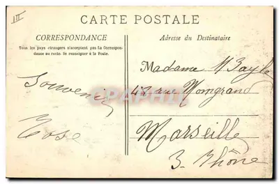 Cassis — Calanque Port-Pin — wydawca J. Lacoud — Rewers