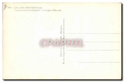 Cassis i jego kalanki — Kalanka En-vau — Mireille — Rewers