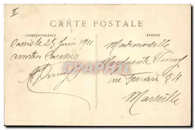 Cassis - Calanque d'En-Vau - L'Aiguille — P. Ruat, wydawca, Marsylia — Rewers