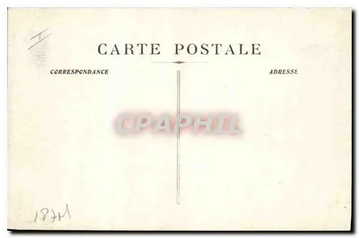 Cassis - Calanque d'En-Vau — widok z calanque z łodzią — wydawca nie widoczny — Rewers