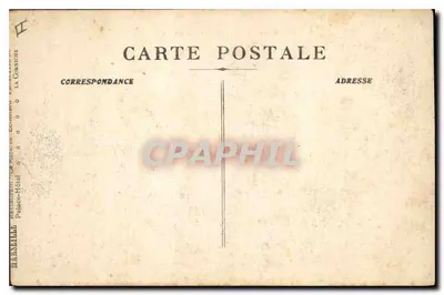 Calanque EN VAU i Skalny Szczyt — Wydawca: F. PENDOLAIRE, Marsylia — Rewers