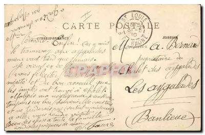 Calanque de Sugiton — Mazargues — P. Ruay, wyd. Marseille Cl. Lacroix — Rewers