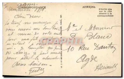 Calanque de l'Oule — LL — n°7 — Verso