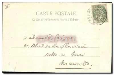 PLOUMANACH - Oratorium św. Guireka — Andrieu, Wydawca, Morlaix — Rewers