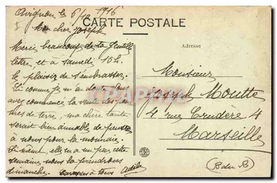 Avignon — Katedra Notre-Dame i Pałac Papieski — Wydawnictwo V. X. — Rewers