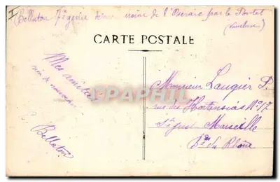 Avignon - Hotel i Biura Prefektury — Prevot Avignon, nr 1141 — Rewers