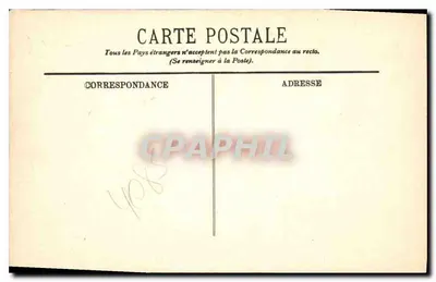 Cannes — Efekt fal i Góry Esterel — LL. nr 41 — Rewers