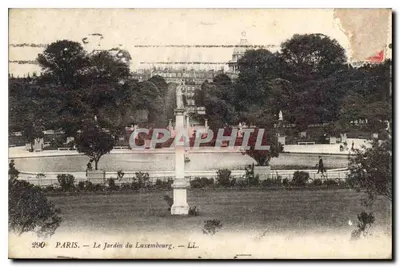 PARIS — Ogród Luksemburzki — LL. — n° 290